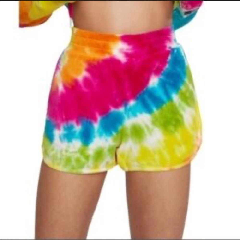Juicy Couture Pink and Blue Athletic Shorts